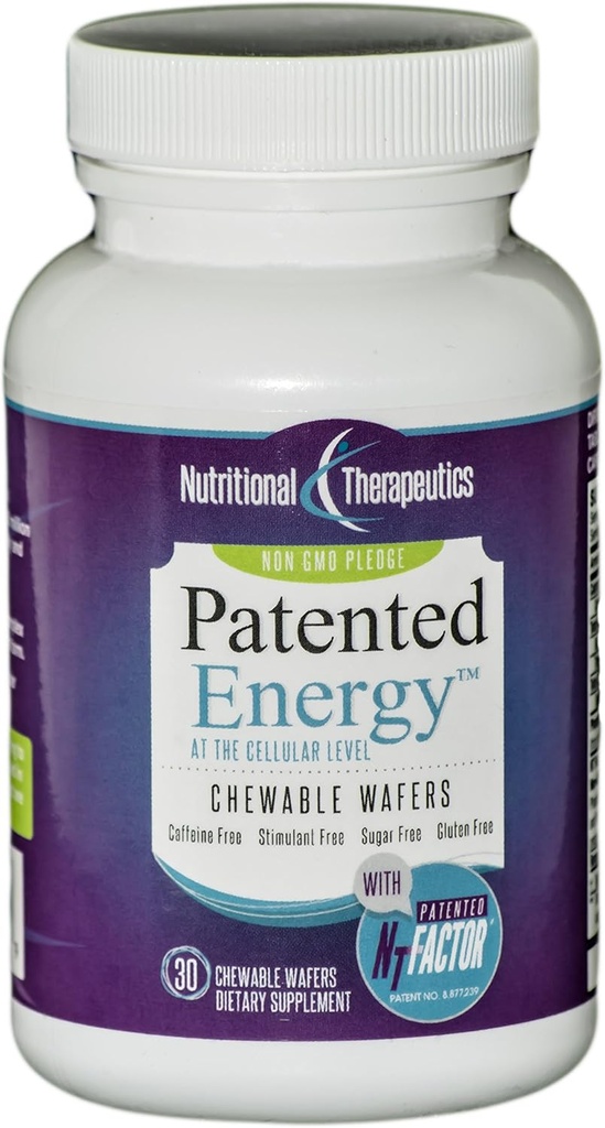 Patented Energy Chewable Wafers, 30 cuenta