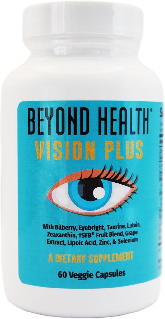 Beyond Health Vision Plus Natural Eye Care Suplemento - 60 cápsulas