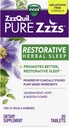 Vicks, ZzzQuil Pure Zzzs Restorative Herbal Sleep Aid Tablets, 20 Count