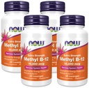 AHORA Suplementos, Metil B-12 (Methylcobalamin) 10,000 mcg, Nervous System Health*, 60 Lozenges (Pack of 4)