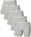 Comfneat Hombres Boxer Briefs Comfy Ropa interior Stretchy Cotton Spandex Multipacks