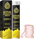 Altitude Sḭckness Prevention Tablets, Supports Rapid Altitude Acclimation & Recovery, Relief of Altitude Symptoms, Easy to Take, 20 Tablets