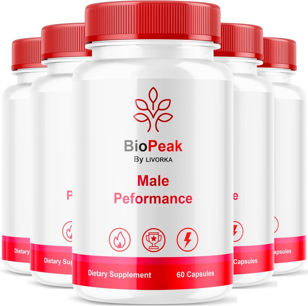 (5 Pack) BioPeak Capsules, BioPeak Advanced Support Formula Pills (300 cápsulas)