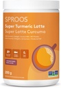 SPROOS Super Turmeric Latte ANTE Orgánica Turmeric + Marine Collagen, MCT Powder, Organic Coconut Milk Powder, Fermented Turmeric " Spices ¦ Unsweetened, Keto-Friendly " Dairy-Free TEN Tub 200 g