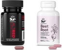 Sur Beet Root Capsules para la recuperación muscular y la nutrición deportiva y Sur Orgánica Beet Capsules Bundle