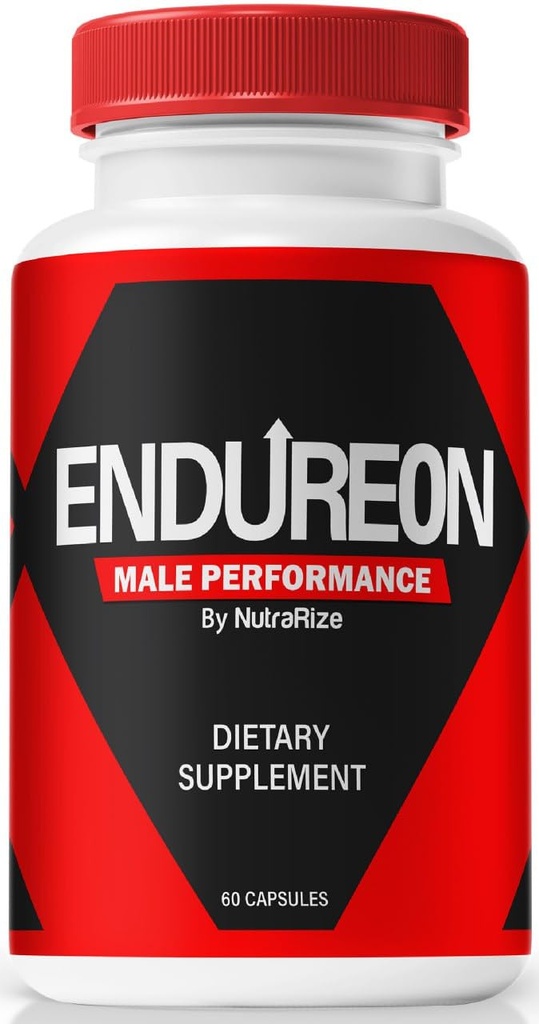 NutraRize Endureon Pills – Official Endureon Pro Formula with a Natural Ingredients to Help Support Energy, Stamina, and Everyday Confidence, Easy-to-Take Pills (60 Capsules)
