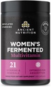 Multivitamina de nutrición antigua para las mujeres, Multivitamina fermentada de las mujeres con vitamina C, D, K, Zinc &amp; Magnesio, Apoyo a la Inmunidad, Vegan, 60 Ct