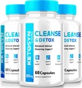 (3 Pack) Ketosyn Cleanse " Detox Capsules, Ketosyn Pills for Advanced Weight Loss, Maximum Strength Keto Blend Support Supplement, Keto Syn Internal Cleansing Pastillas Reviews (180 cápsulas)