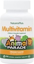Natures Plus Animal Parade Multivitamina Agridulce para Niños - Naranja Sabor - 90 Tablas con Forma de Animales - Promueve Salud &amp; Bienestar - Vegetariano, Gluten Gratis - 45 Servimientos