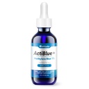Actiblue+ Metileno Azul 1% : Metileno Azul ISO Certified Tercero Laboratorio Tested 99,9% No Formaldehyde No Alcohol No Gluten implicaGMO(2Fl. Oz)
