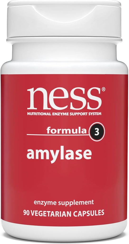 Ness Enzymes- Amylase #3 90 vegcaps