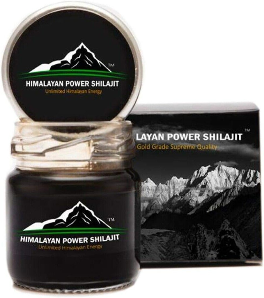 50 gramos – Purest Himalayan Power Shilajit Resin – Gold Grade 100% puro Shilajit- Fulvic Acid &amp; 85+ Trace Minerals Complex For Energy &amp; Immune Support