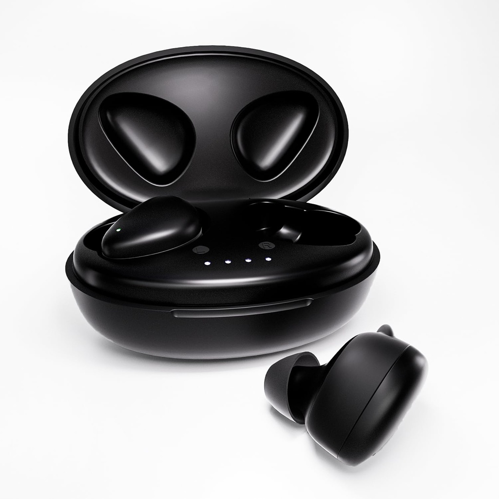 Ayudas de oído Bluetooth OTC para adultos mayores Earbudos con cancelación de ruido y reducción de retroalimentación; Auriculares inalámbricos para personas con discapacidad auditiva y auditiva