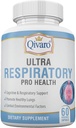 Ultra Respiratory Pro Health – Ayuda a mantener la salud respiratoria y pulmonar general – Infundida con Butterbur y Feverfew Extract - 60 cápsulas