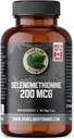 Selenium 200mcg Suplemento - Selenomethionine - 60 v-caps por Pure Lab Vitamins - Gluten Free Made in Canada.
