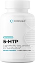 5-HTP (5-hidroxitryptofan) 200 mg, Mood Enhancer y Neurotransmisor Soporte* 60 cápsulas 5htp Griffonia Simplicifolia - Made in USA