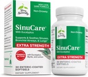 Terry Naturalmente SinuCare Extra Strength - Suplemento dietético con Eucalyptus & Myrtle - Immune &amp; Lung Health Support - Suplemento Formula to Aid Sinus Health - 30 Servimientos
