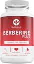 Berberine Plus 1200mg con la jalea real – Apoya la gestión del peso, la salud del corazón y el metabolismo del glucosa – 120 cápsulas veganos – No GMO, Hecho en EE.UU.