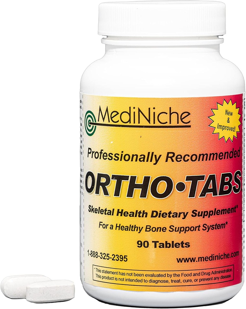 Ortho-Tabs®, vitamina y suplemento mineral para la salud ósea*