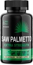 Saw Palmetto para hombres - Suplementos de salud de próstata para hombres salud urinaria - Natural DHT Blocker, 500 mg Extra Strength Hair Regrowth Tratamientos - 100 cápsulas 3 meses de suministro