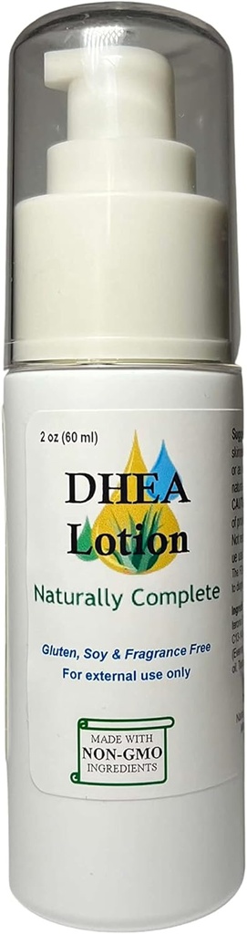DHEA para Hombres y Mujeres 2 oz. Botella de bomba ← No GMO y no centrado
