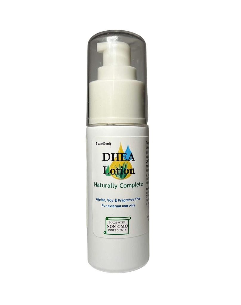 DHEA para Hombres y Mujeres 2 oz. Botella de bomba ← No GMO y no centrado