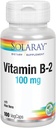 SOLARAY Vitamina B-2 Riboflavin 100 mg con Aloe Vera ← Metabolismo de Energía Saludable, Esquí, Peluquería " Salud "  durable 100 CT