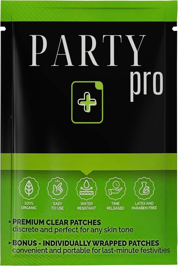 Party Pro Party Flush Patch - claro, Partido Individual Patches inteligentes. Celebrar con Nuestro Patch Confiado