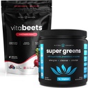 NutraChamps Beet Root Chewables &amp; Greens Superfood Powder Bundle