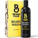 The Beard Club Citrus Beard & Face Wash – All-in-One Cleanser, Softens & Nourishes Facial Hair, Hydrates & Cleans Skin, Paraben &amp; Sulfate-Free