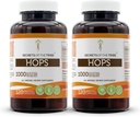Secretos de las tribus 120 capsules(2 pcs.), 1000 mg, Hops (Humulus Lupulus) Flor seca (2x120 cápsulas)