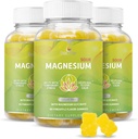 BeLive Magnesium Gummies 200mg - 60 Ct | Magnesium Glycinate Supplements for Relaxation, Stress Relief, and Sleep for Adults & Kids - Tasty and Tangy Pineapple Flavor (3)