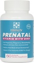 Vitaminas prenatales para las mujeres, cápsulas multivitamínicas: aceite de pescado Omega 3 (EPA/DHA), Magnesio, Folato, Vitamina D3, C, Vitamina B12, B6, Vitamina A, K &amp; Zinc, 60 Cuenta (60 Day Supply)