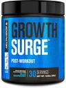 Crecimiento de la fábrica Jacked Surge Creatine Post Workout w/L-Carnitine - Daily Muscle Builder &amp; Recovery Supplement with Creatine Monohydrate, Betaine, L-Carnitine L-Tartrate - 30 Servings, Blue Raspberry