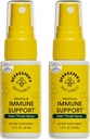 Beekeeper's Naturals Propolis Throat Spray, Natural Immune Support & Sore Throat Relief - Antioxidants, Keto, Paleo, Gluten-Free, 1.0 oz (Pack of 2)