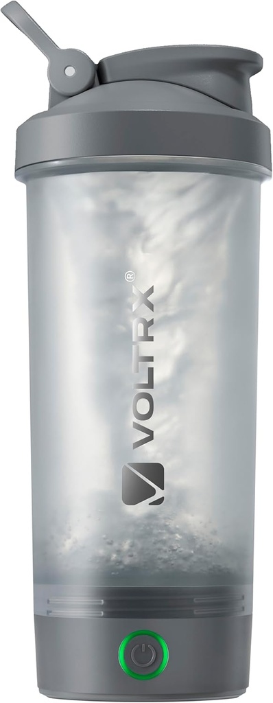 VOLTRX Protein Shaker Bottle, Merger USB C Mezclador eléctrico recargable Protein, Cofres para sacudidas Protein y sacudidas de repuesto, BPA Gratis, 24oz