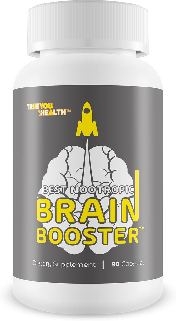 Best Nootropic Brain Booster - for Memory, Focus, Concentration, Mental Clarity, & Energy - Support Improved Brain Function, Memory Recall, and Reduced Mental Fatigue - for Men &amp; Women - with Ginkgo