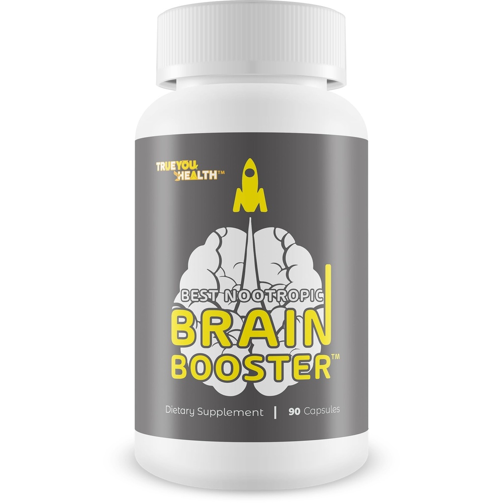 Best Nootropic Brain Booster - for Memory, Focus, Concentration, Mental Clarity, & Energy - Support Improved Brain Function, Memory Recall, and Reduced Mental Fatigue - for Men &amp; Women - with Ginkgo
