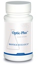 BIOTICS RESEARCH Optic Plus Eye Vitamin & Mineral Support Supplement with Lutein and Zeaxanthin, Healthy Retinal Tissue and Vision 60 Capsules