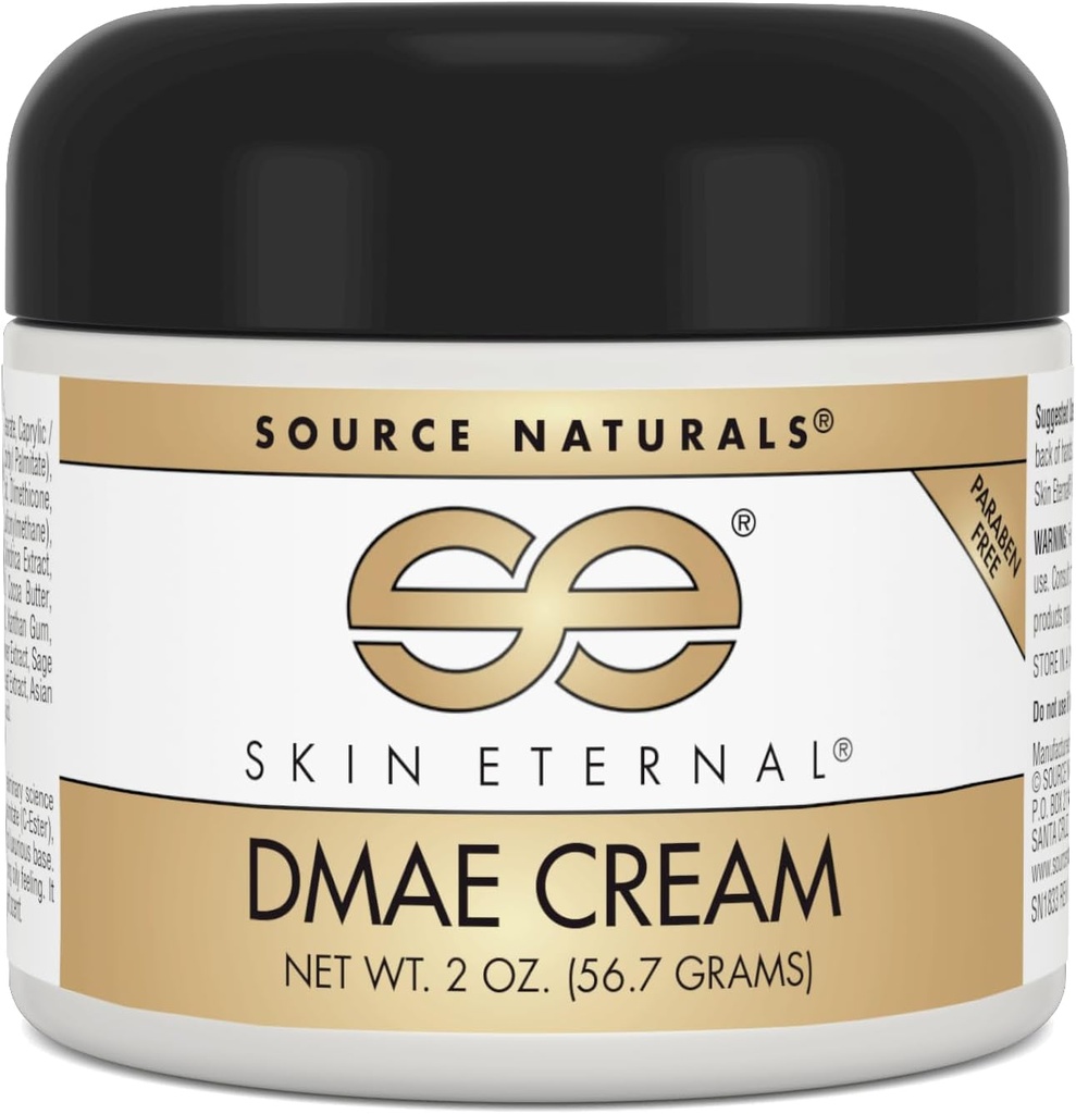 Fuente Naturales Skin Eternal DMAE Cream, Paraben Free - 2 oz