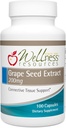 Wellness Resources Grape Seed Extract Supplement, Highest Potency 95% OPC, Supports Skin and Tissue Health, Vein Health, and Immunity (100 cápsulas, 200 mg por cápsula)