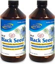 NORTH AMERICAN HERB &amp; SPICE Black Seed Oil - 16 fl oz, Pack of 2 - Digestive &amp; Immune Support - Non-GMO - 192 Total Servings