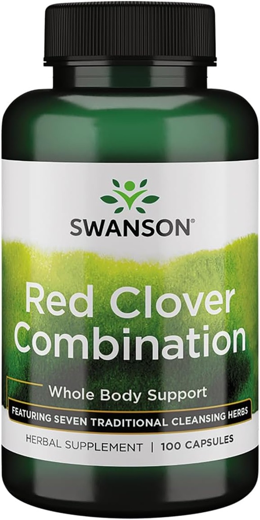 Combinación de cierre rojo Swanson 100 cápsulas