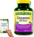 Suplemento dietético de Spring Valley - 1000mg, 400 cápsulas vegetarianas + 'Guía Nutricional'