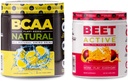 Nutrology BCAA Powder BCAA natural, con base vegetal, Lemonade Flavor (30 servidos) Beet Active, Natural Pre-Workout Powder, Passion Fruit Flavor (30 servidos)