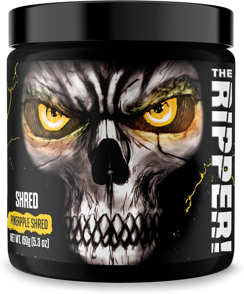 ¡JNX lanza el Destripador! Shredding Thermogenic Fat Burner - Pineapple Shred 30 Servings ¦ Advanced Fast Acting Thermogenic Pre-Workout, Appetite Suppressant for Men &amp; Women