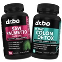 Saw Palmetto for Women Hair Loss & Colon Cleanser - DHT Blocker for Women Growth & 15 Day Colon Cleanse Intestinal Detox Pills - Pure Saw Palmetto Hair Loss Suplemento Bowel Movement Capsules
