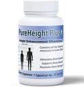 PureHeight Plus #1 Doctor Recomendado Mejora de la Altura Suplemento - Crecimiento Vitaminas para Niños, Adolescentes &amp; Adultos - Aumentar la Fuerza y Densidad de los Huesos - Altura Vitaminas Enhancer Crecimiento rápido