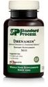 Standard Process Drenamin - Adrenal Function Supplement for Healthy Stress Response - Supports Healthy Energy Production & Metabolism - Gluten-Free, Non-Dairy & Non-Soy - 90 Tablets (90 Servings)