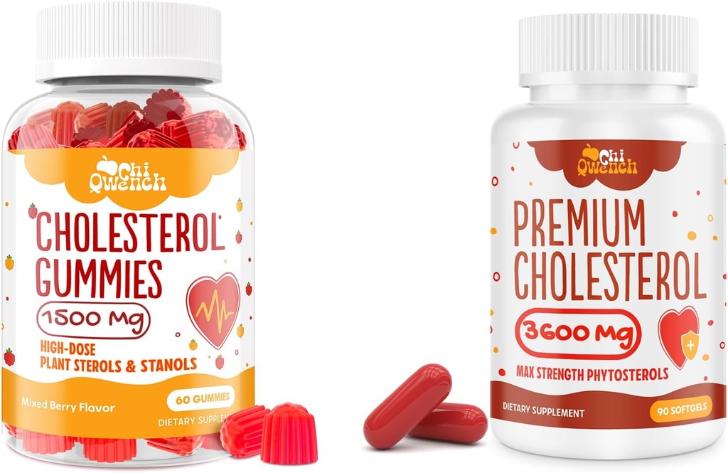 Complejo Complejo de Softgels &amp; Planta Sterol Rich Cholesterol Gummies for Comprehensive Support